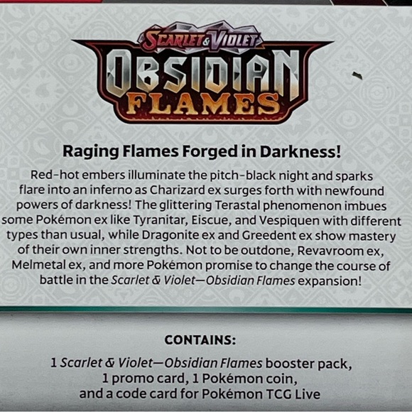 Pokemon HP 50 Scarlett & Violet Obsidim Flames Pawmi New Factory Sealed - Picture 7 of 8